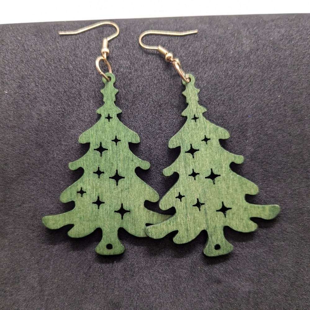 Christmas earrings